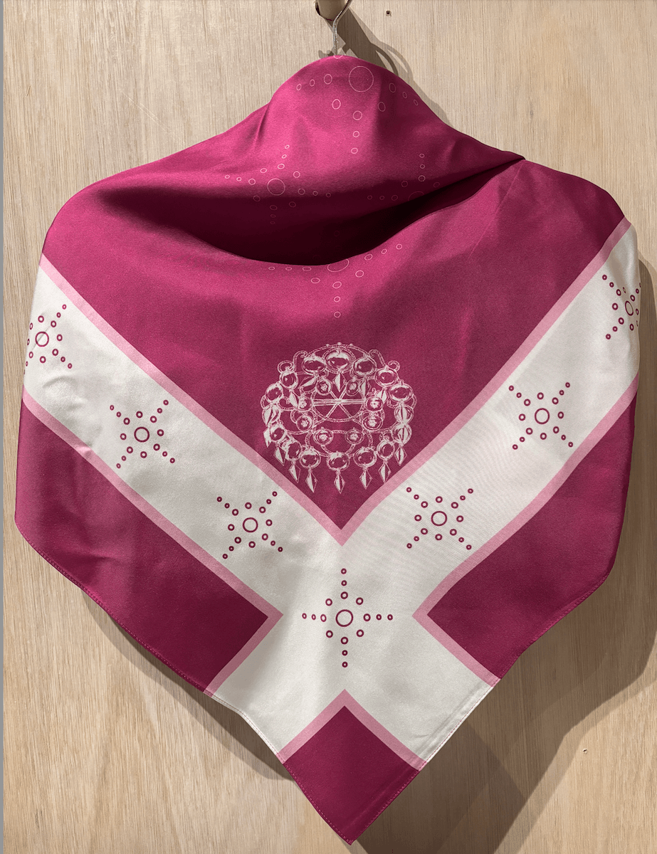 Abantis pink risku shawl