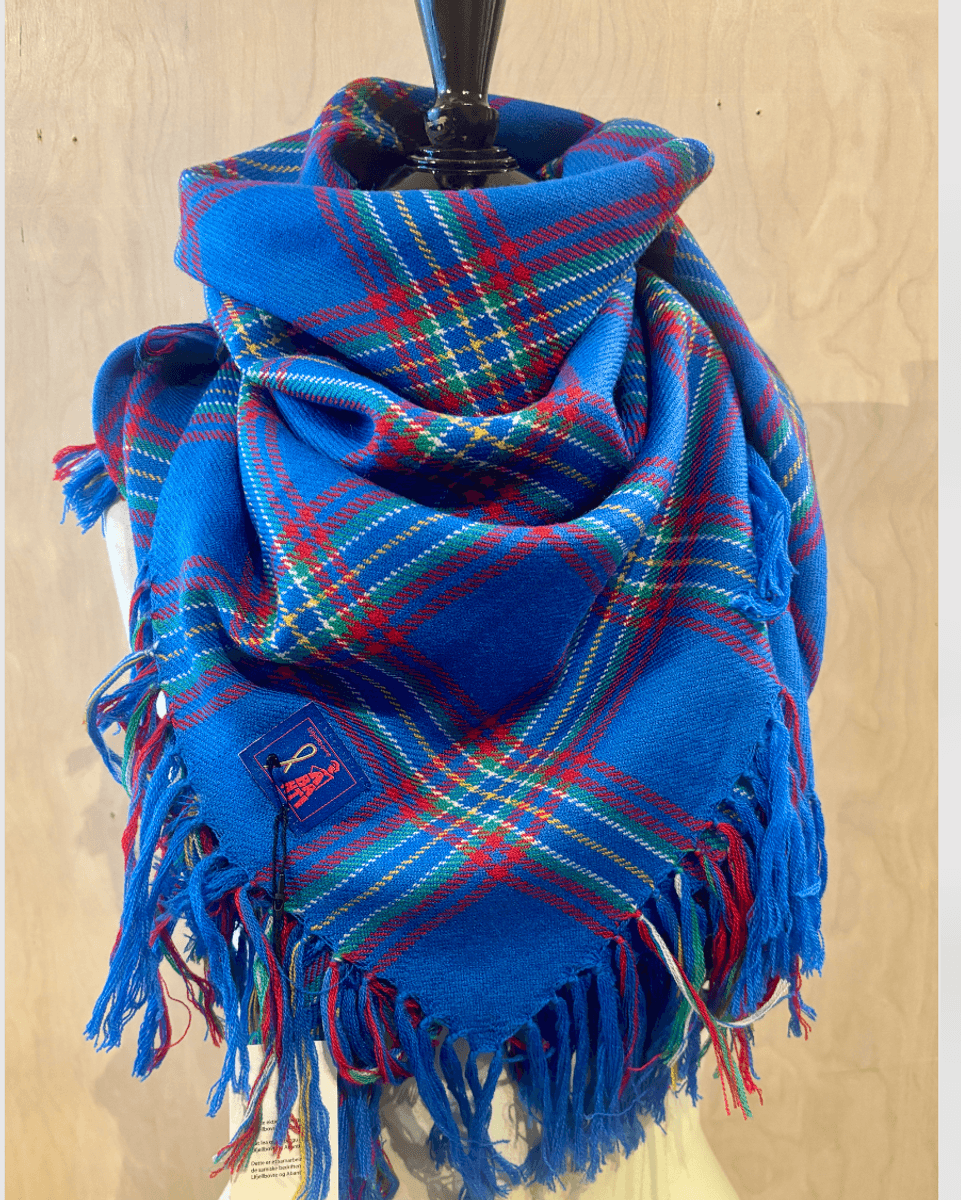 Alit ulloliidni - Blått ullsjal